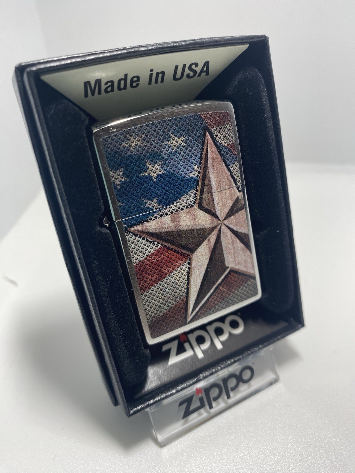 Zippo Retro Star On A 2021 Lighter