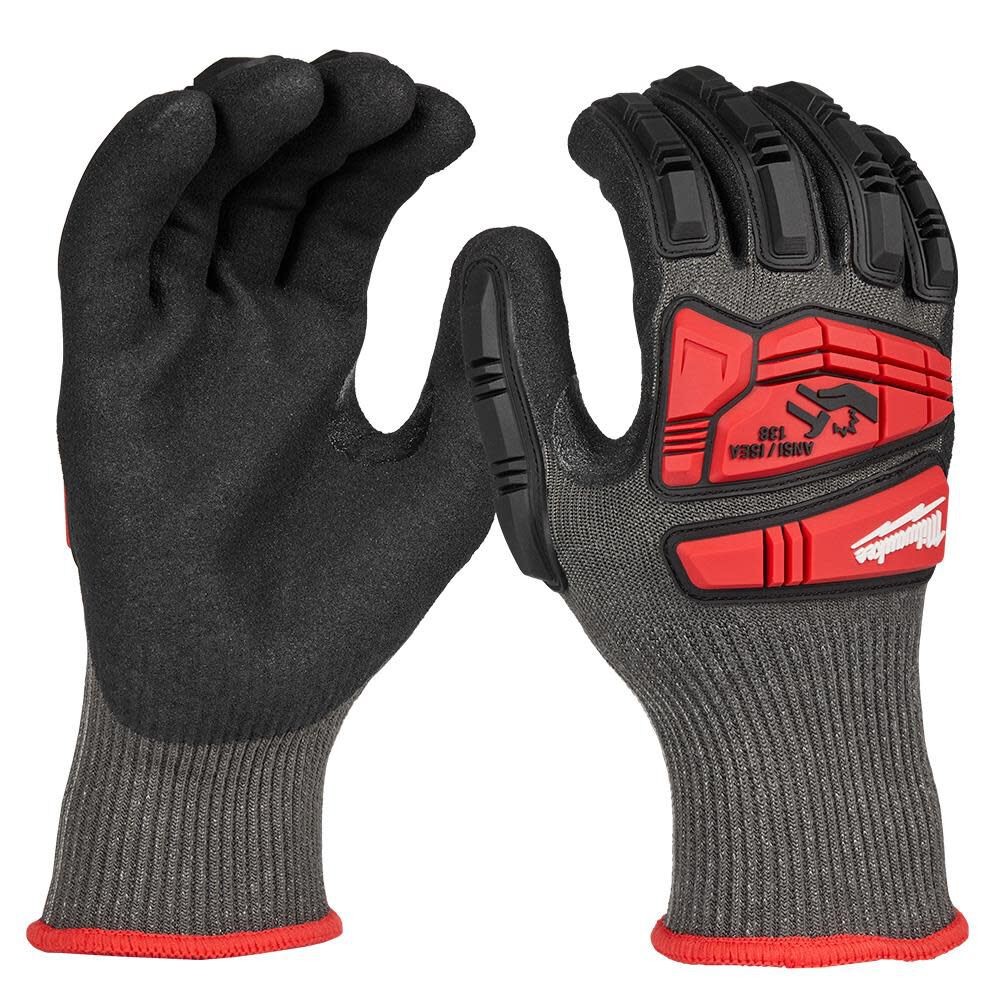 Milwaukee Impact Cut 5 Nitrile Dip Glove Large
