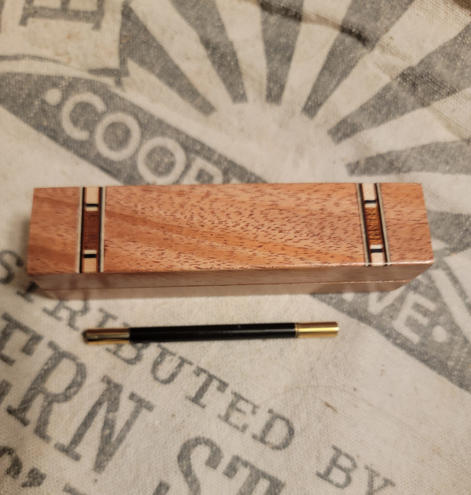 Miniature brass 3” wand by Tony Karpinski