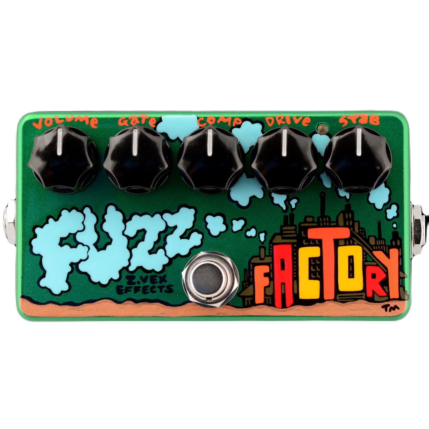 Zvex Hand Painted Fuzz Factory Fuzz Pedal