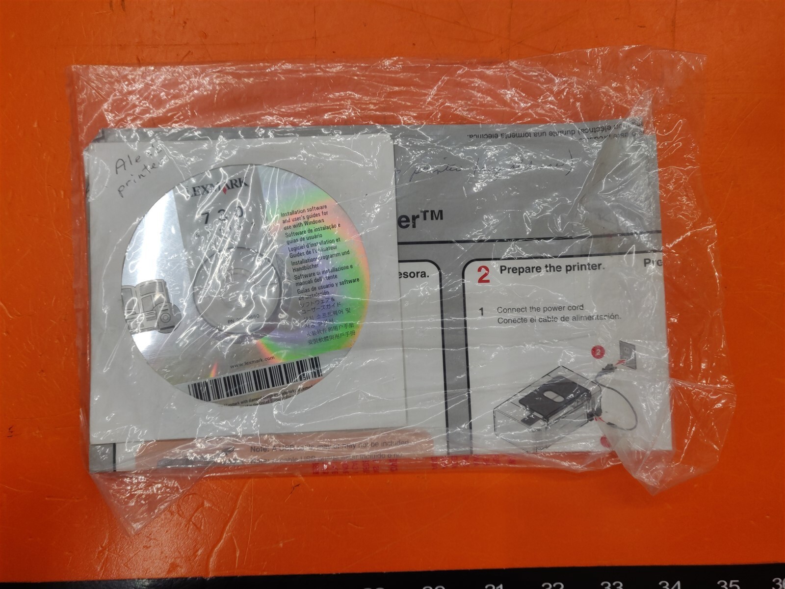 ⭐️⭐️⭐️⭐️⭐️ Lexmark 730 Series Printer CD Software Disc
