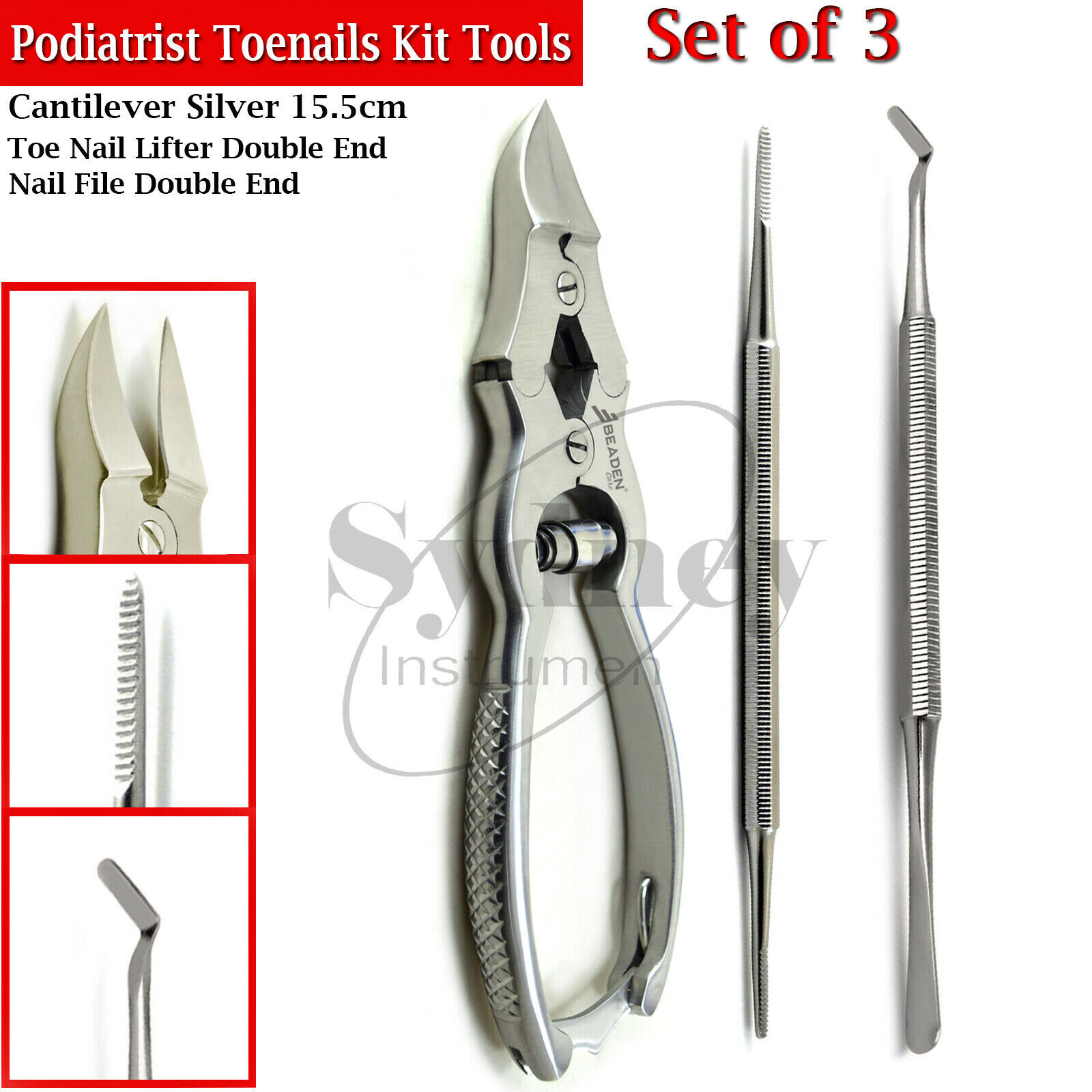 Professional Cantilever Nail Cutter Manicure Pedicure Finger Hand Nails Care