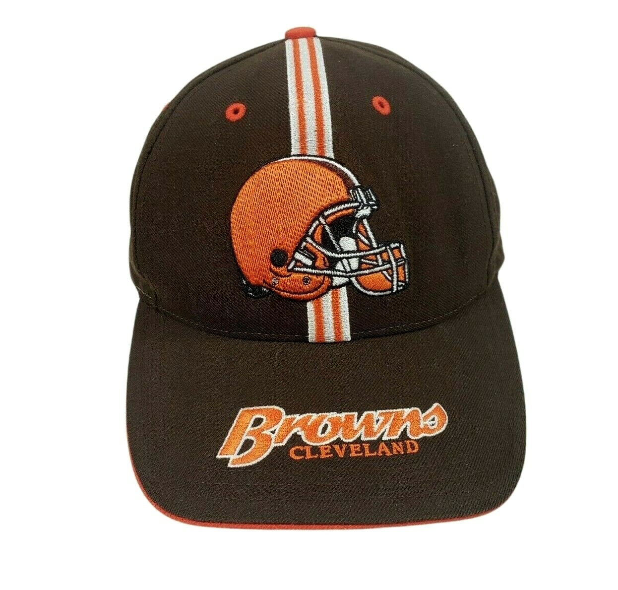 Cleveland Browns NFL Truckers/Baseball Cap Hat Brown Self Closing One Size All
