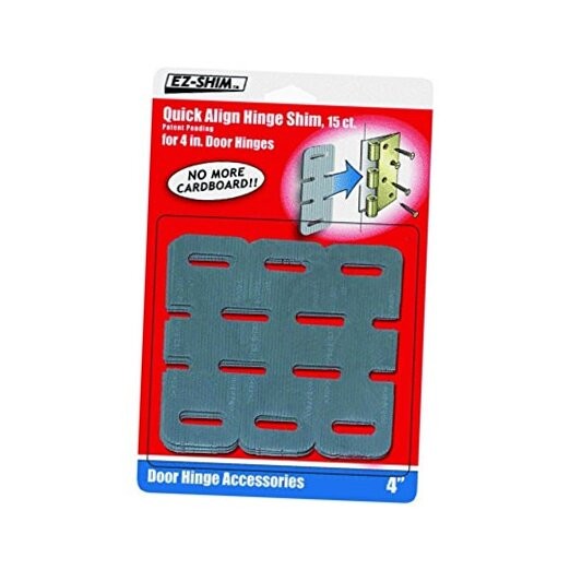 EZ-Shim HS400BP 4" Hinge Shim (15 Pack)
