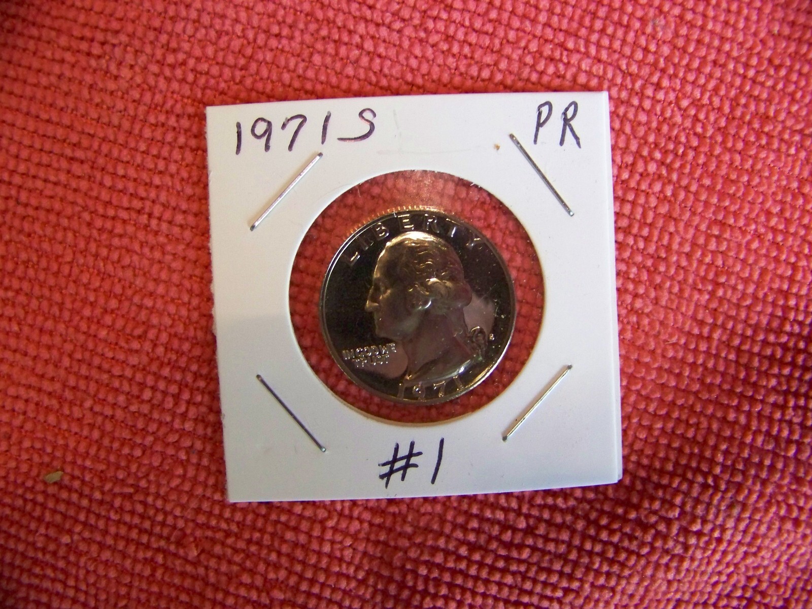 1971-S Washington Clad Proof 25c  ~ Nice!