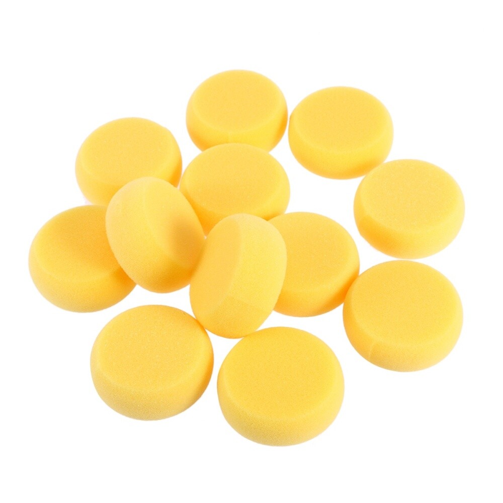 12pc Watercolor Artist Sponges for Painting Crafts Pottery Sponge Round Bath