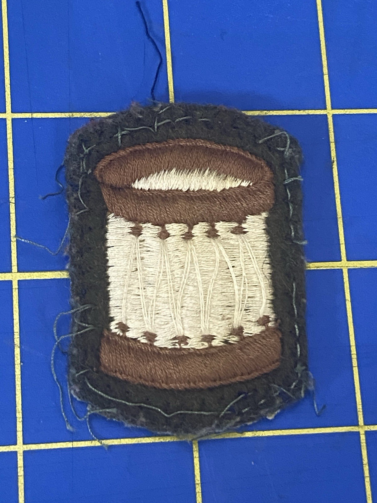 WWII British Military Drum Patch