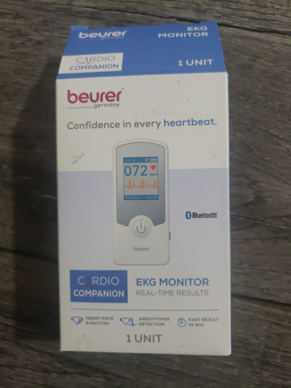Beurer Cardio Companion EKG Monitor - 3-Lead Portable ECG Machine, ME75, READ