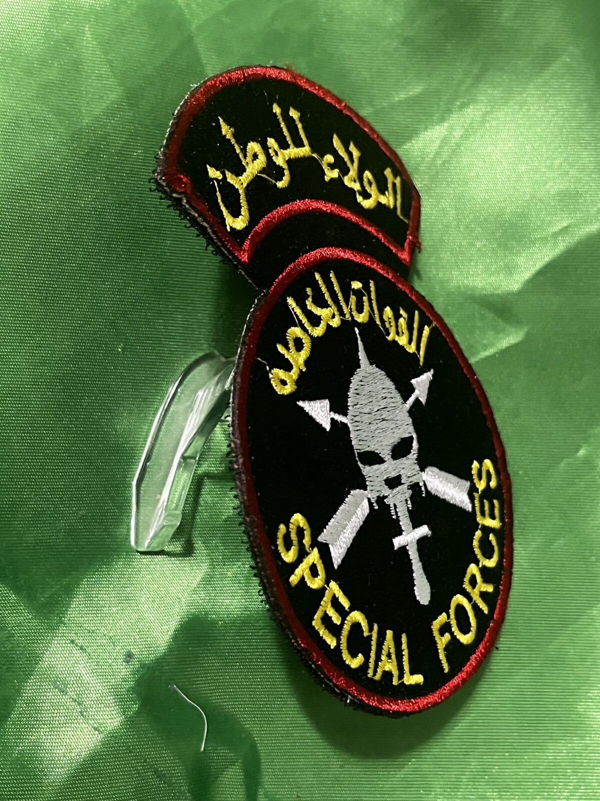 Iraq- Iraqi Special Forces Sleeve 2 Pc Patch