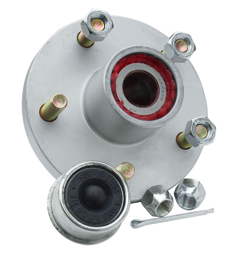 Dexter Marine 81035 Trailer Brake Hub; Hub And Bearing; Fits Super Lube Hub; 5 B