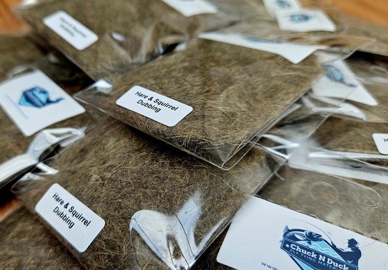 Chuck N Duck ® NEW Hare & Squirrel Dubbing Mixes * 2026 Stocks * For Fly Tying
