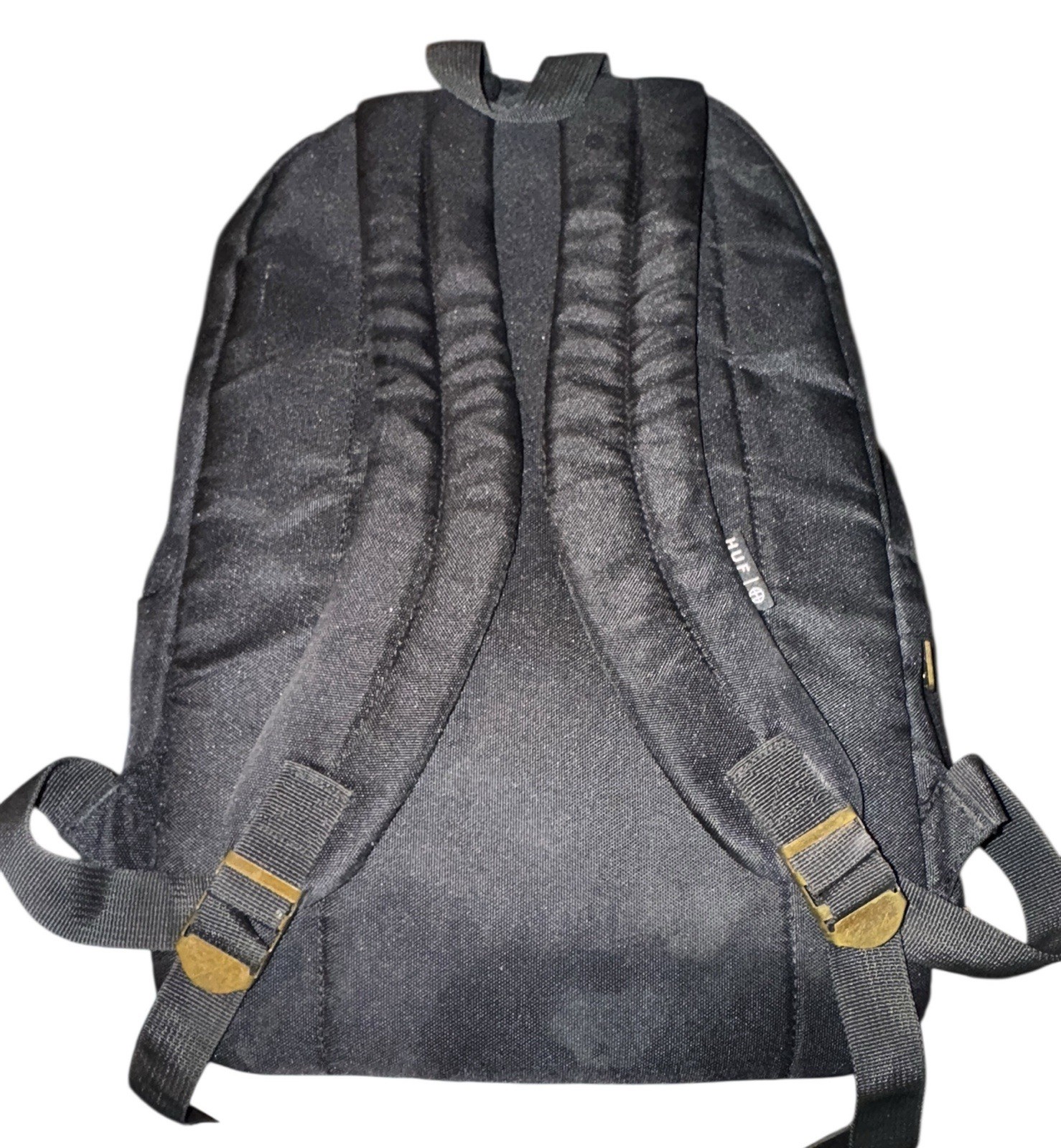 HUF Black Utility Backpack Bookbag Skater Pack Rare
