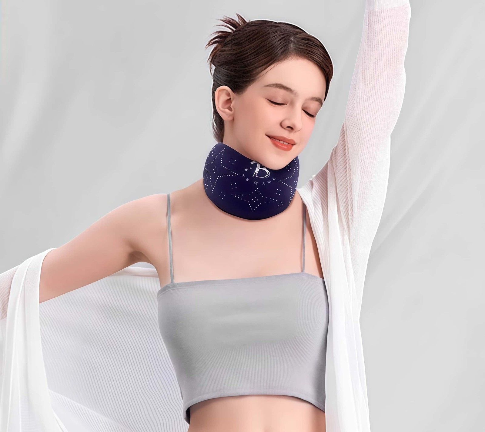 Neck Brace Cervical Collar – Adjustable Posture Corrector & Neck Hump Supp