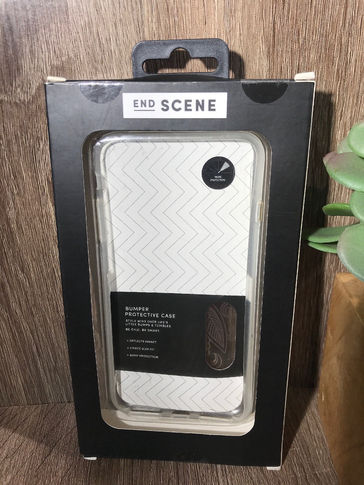 End Scene iPhone 6/7/8Plus Case Bump Protective Case Clear