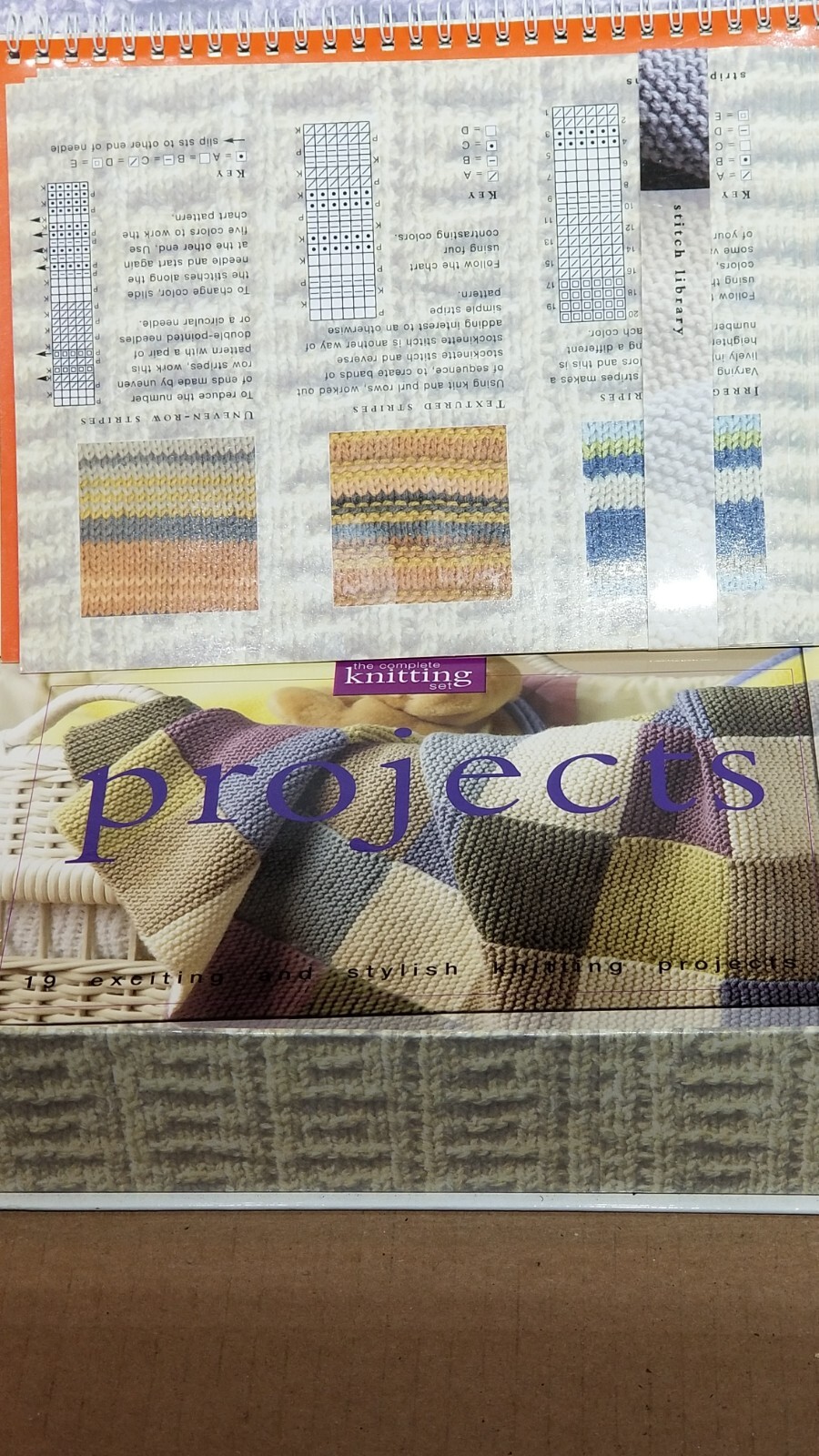 READER'S DIGEST THE COMPLETE KNITTING SET, TECHNIQUES, PROJECTS & MATERIALS,