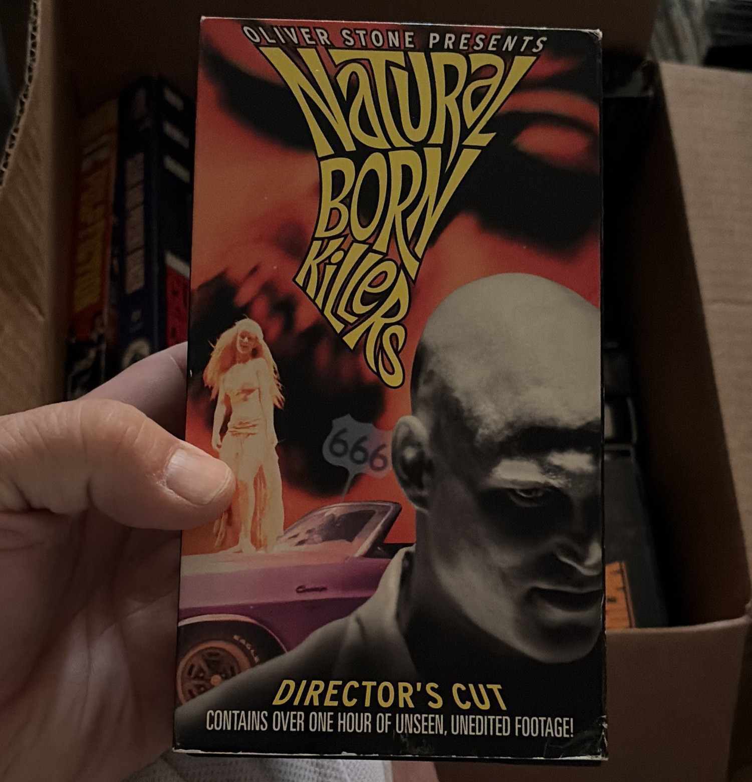 Vidmark Entertainment Natural Born Killers Director's Cut VHS 1996 R Drama