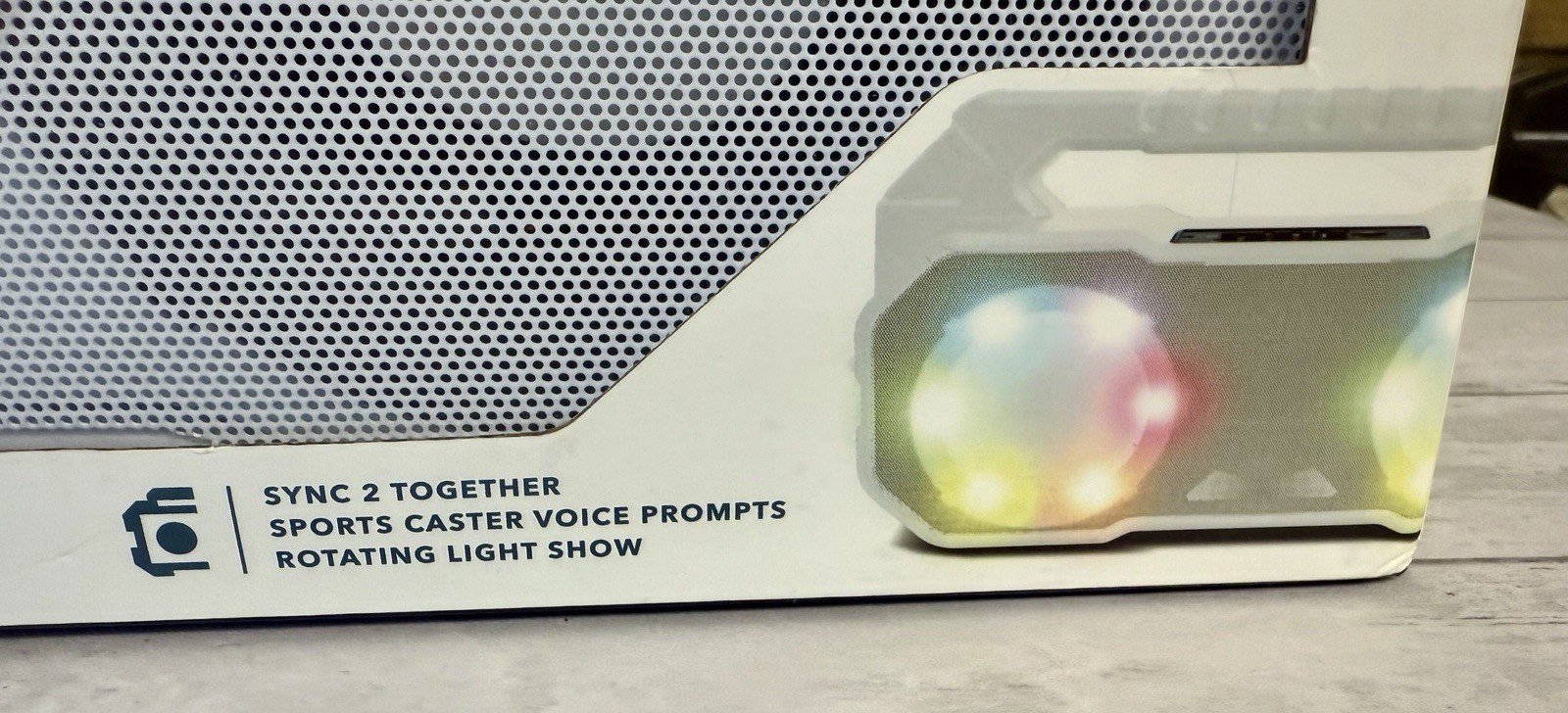 Soar LED Light Show Shock Box Wireless Speaker NIB