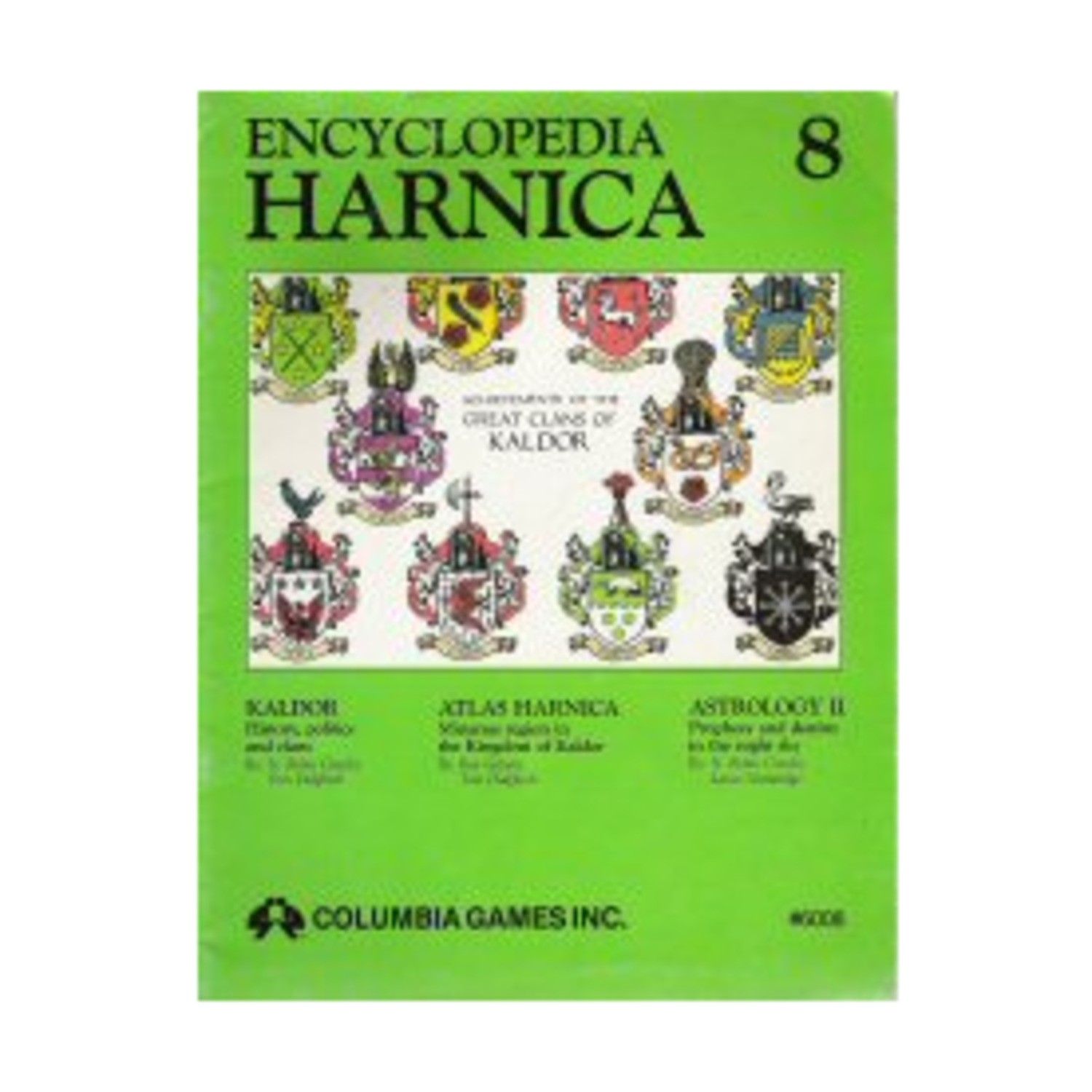 Columbia Games Harn Encyclopedia Harnica #8 VG+