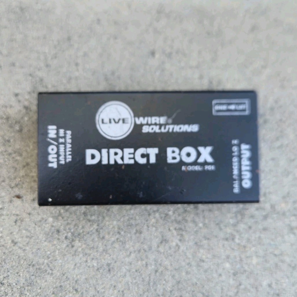 LiveWire Solutions PDI Direct Box DI Box, Model PDI MPN PDI