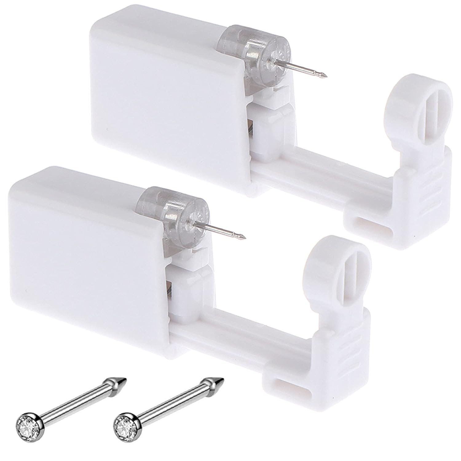 Nose Piercing Gun -  2 Pack Nose Piercing Kit Disposable Self Nose Piercing Gun