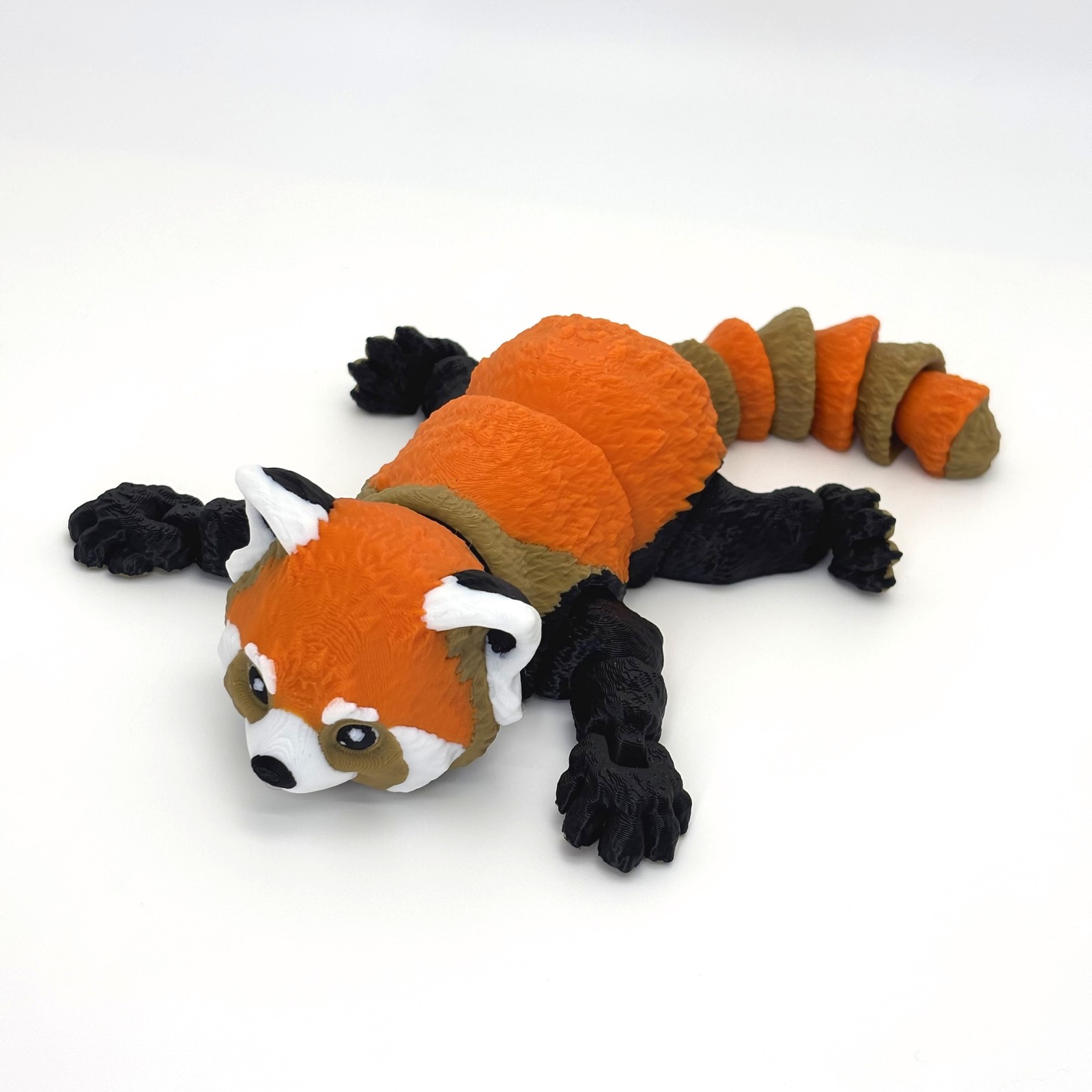 Poseable Red Panda Movable Realistic Animal Figure Display STEM Kids Imagination