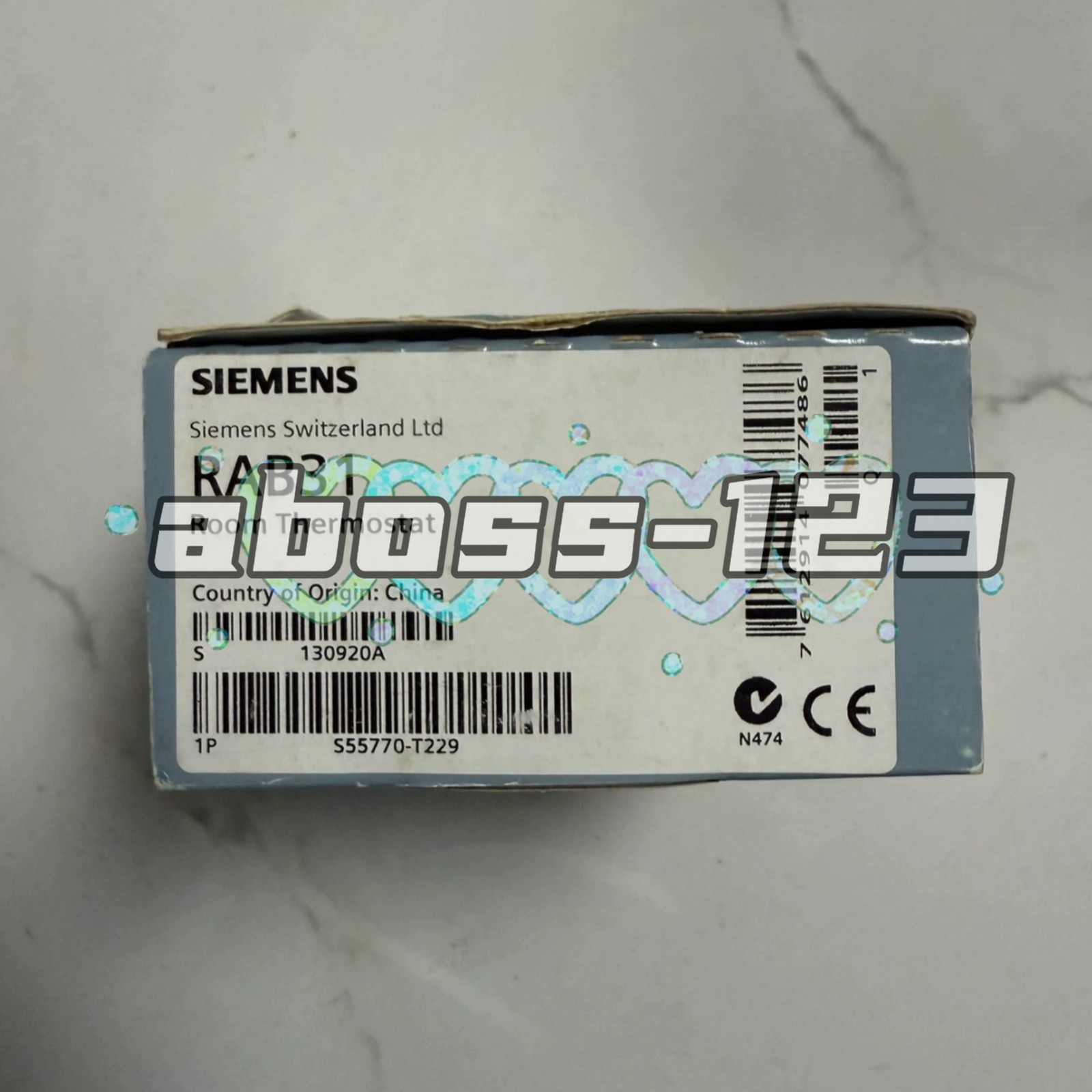 SIEMENS RAB31 Temperature Controller Switch#1pcs New In Box