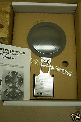 FIKE TYPE POLY-SD SIZE 4" RUPTURE DISC 73 PSIG NEW CONDITION