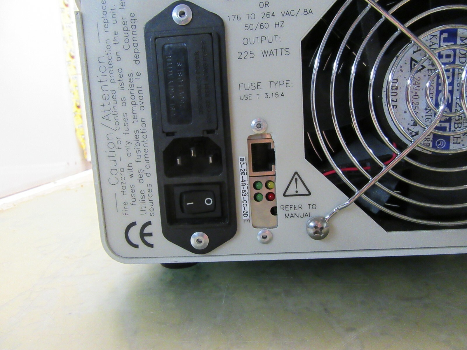 illumination technologies 4900 fiber optic light source power supply [2*R-23.75]