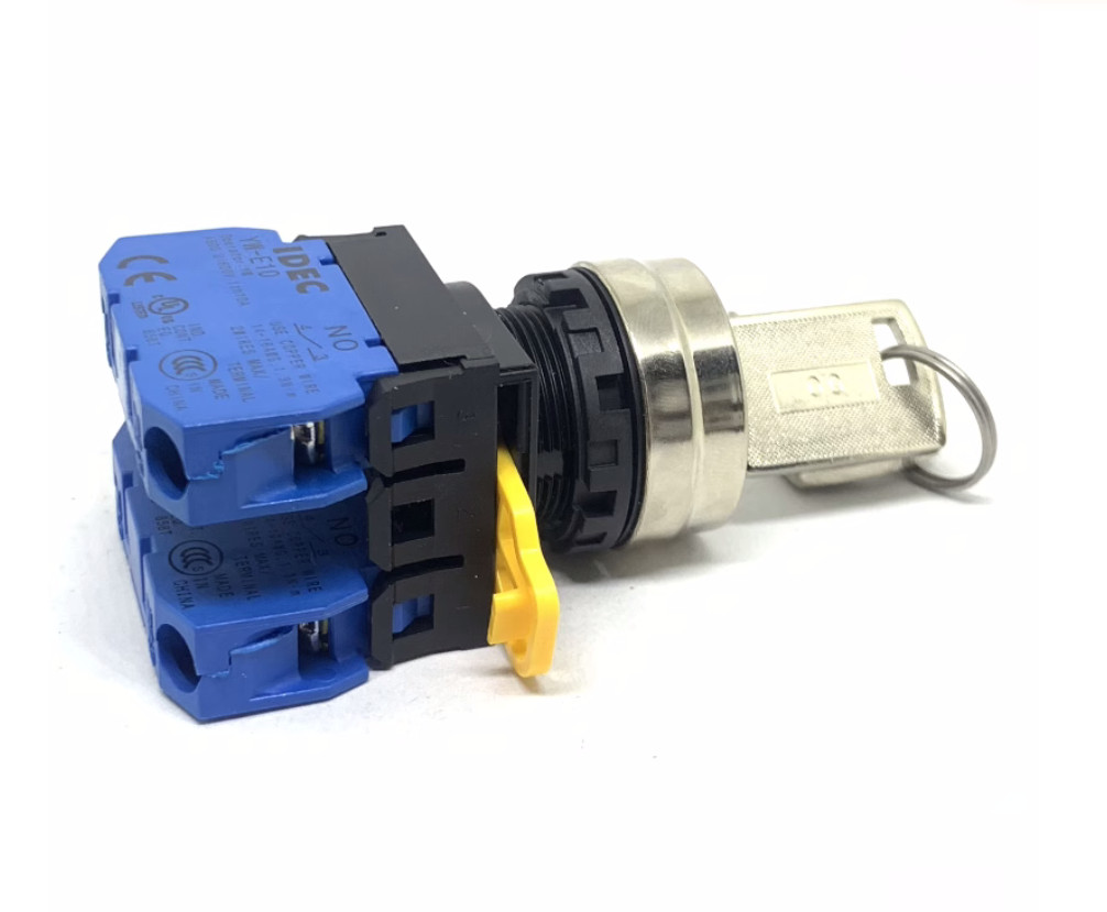 1PC New IDEC Key switch YW4K-2AE20 2NO #LL