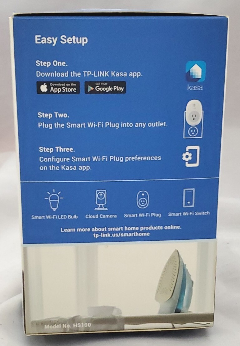 TP-Link Smart Plug Wi-Fi - Amazon Echo Alexa and Google Assistant (HS100)