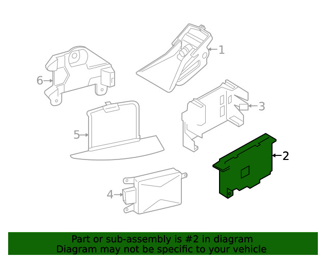 Genuine BMW Collision Avoidance Control Module 66-51-5-A35-0D2
