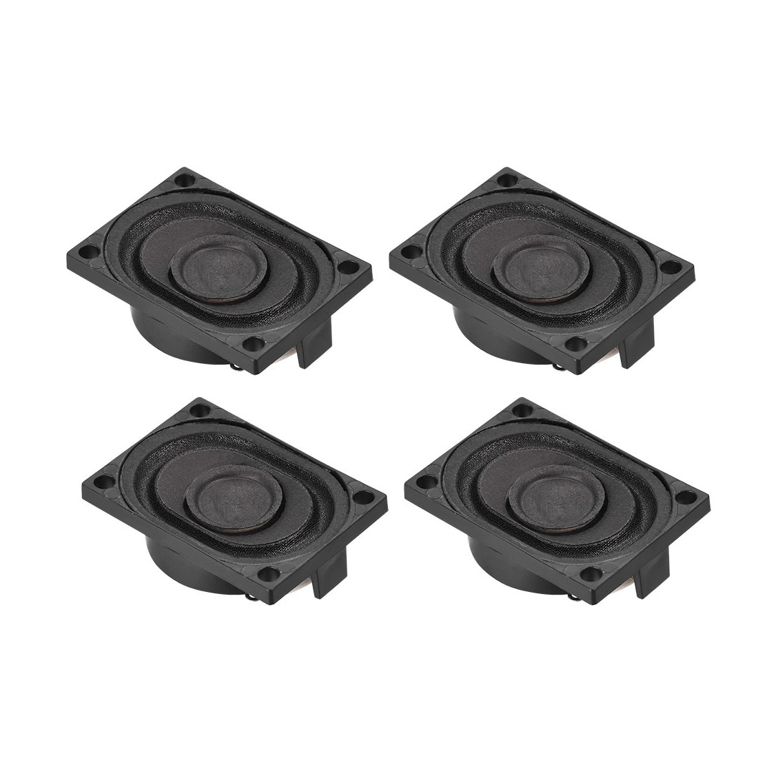 4pcs 4 Ohm 3W Round Internal Magnet Speaker for Loudspeaker