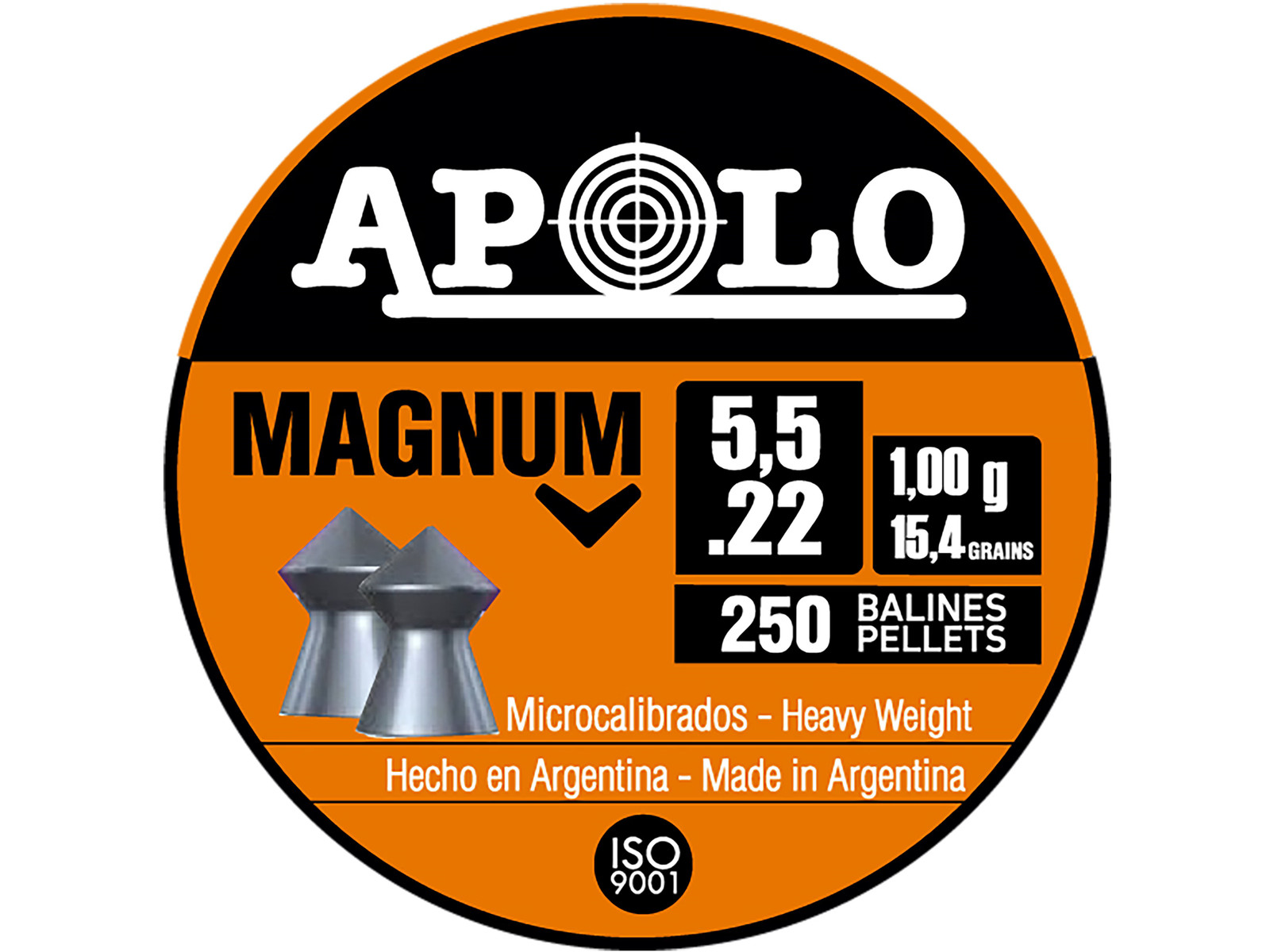 Apolo Magnum Pointed Air Gun Pellets