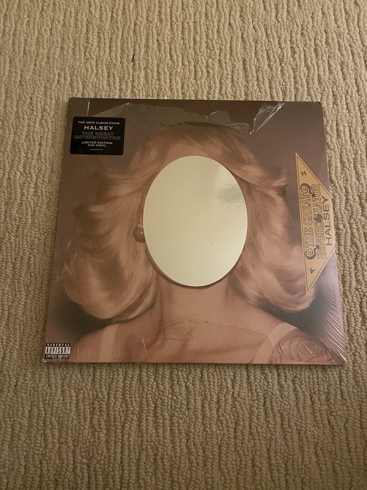 HALSEY THE GREAT IMPERSONATOR VINYL TAN TRANSLUCENT Urban Outfitters 2LP Limited