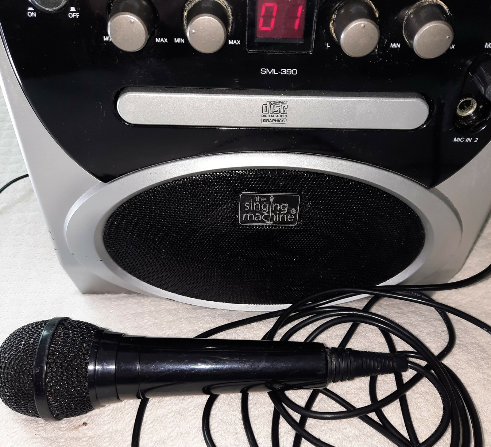 The Singing Machine Model #SML-390 Rotating Disco Ball Lights