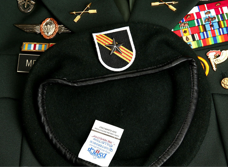 Us Army Special Forces Green Beret 5th Group 1 Star Brigadier General Rank L