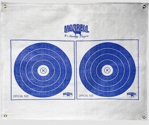Morrell Single Spot Polypropylene Target Face with Grommets and Self-Healing
