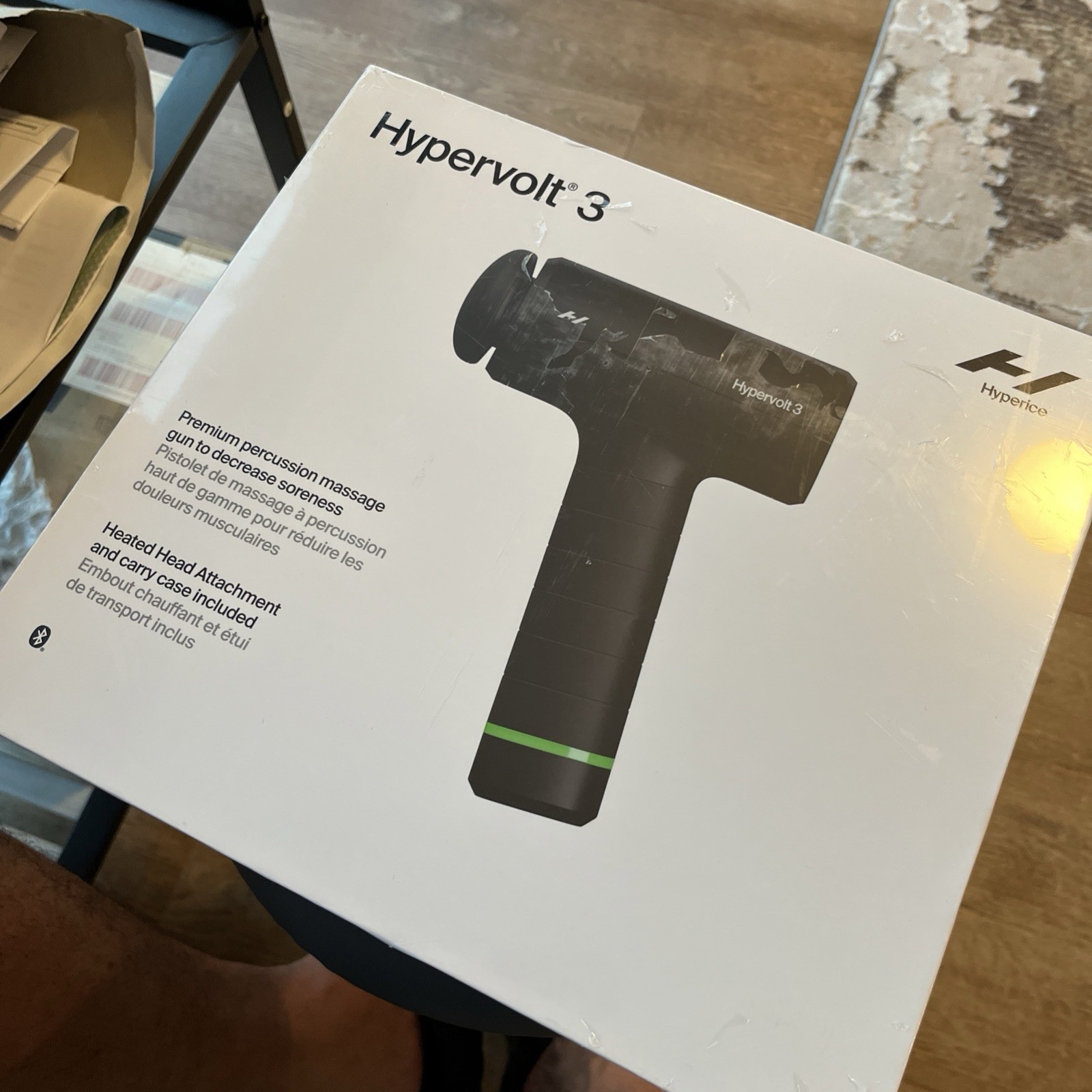 ‼️ Hyperice Hypervolt 3 Percussion Massage Gun Black - BRAND NEW Sealed! ‼️