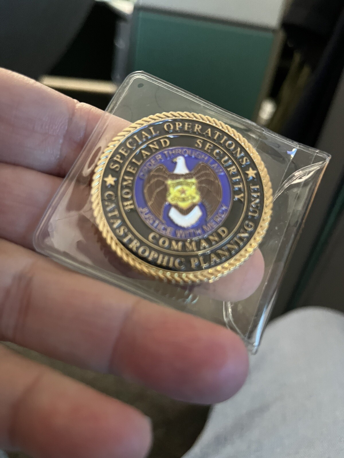 houston police challenge coin Special Operations Command Coin