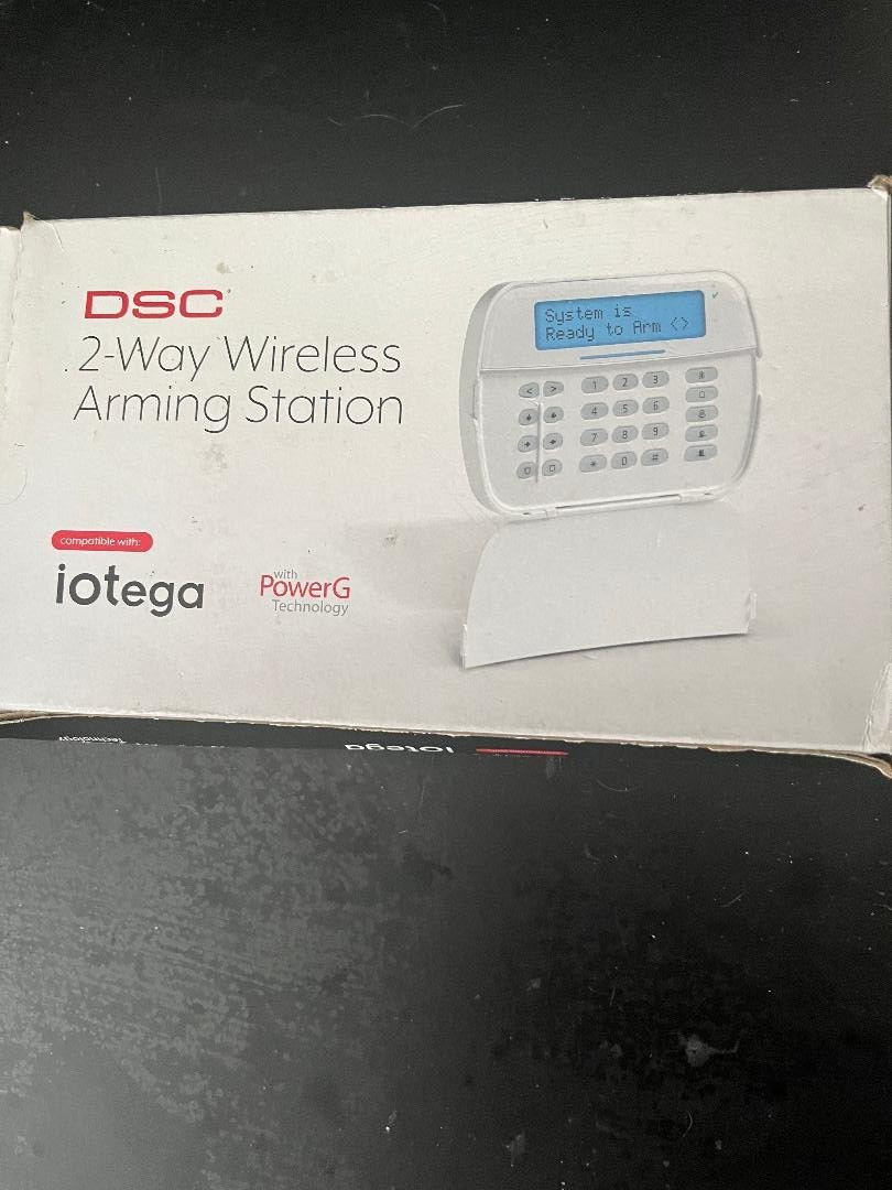 DSC WS9LCDWF9C 2-Way Wireless LCD PowerG Arming Station