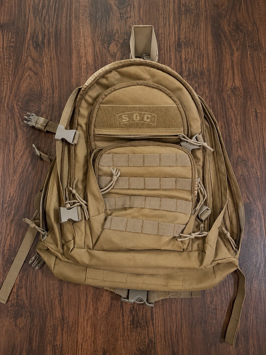Sandpiper of California (SOC) Coyote Brown Three Day Pass Backpack 5031-O-CB