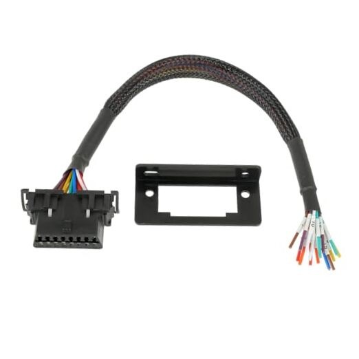 OBD2 Female to Open Pigtail Cable, OBDII Port Extension Cable with J1962