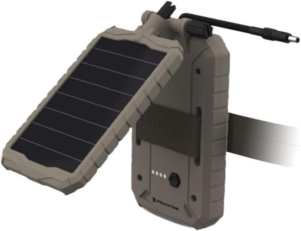 Sol-Pak 12V Solar Battery Pack, 5000 mAh, for Wireless Trail Cameras, Durable