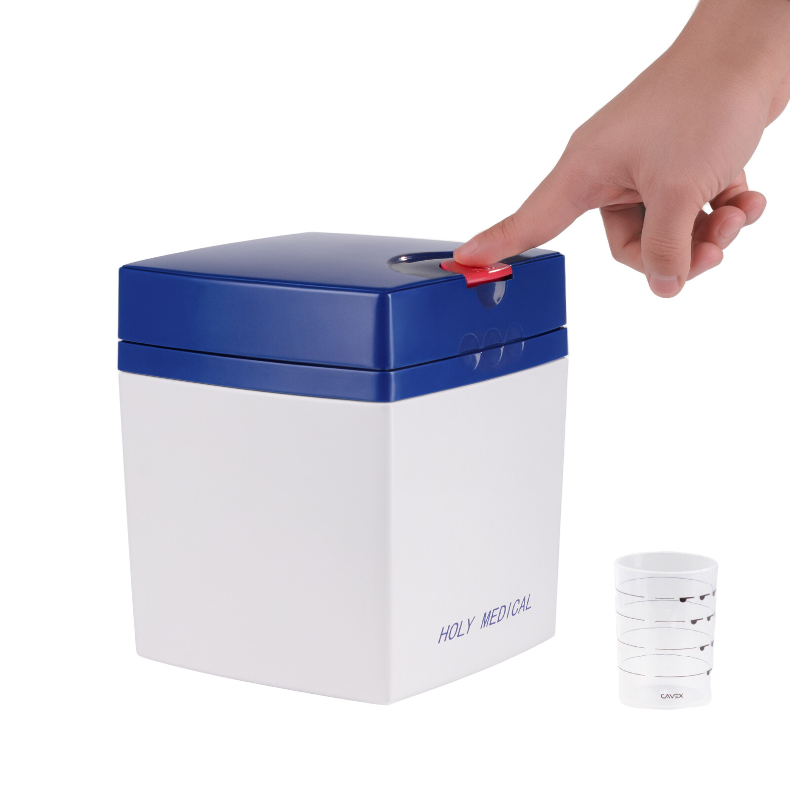 Dental Proof Box Stackable Storage for Impression Materials & Mixer Accessories