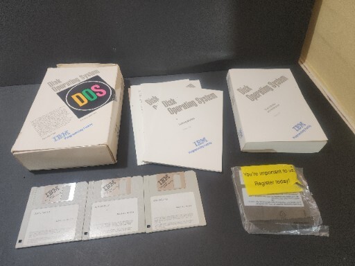 Sealed DOS 5.0 IBM Computer  3.5 Diskettes 1992 PC