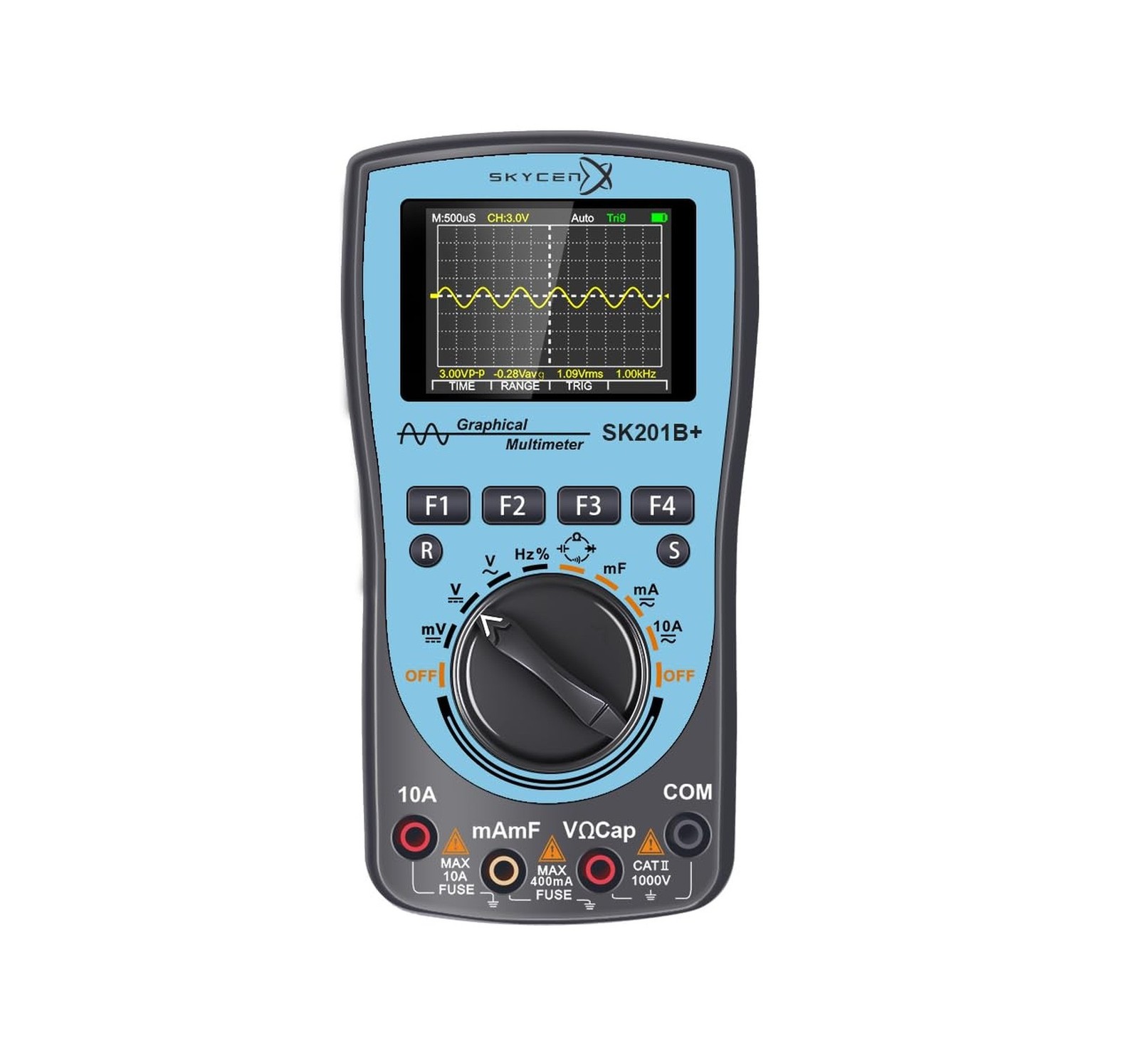 SK201B+ Intelligent Graphical Digital Oscilloscope Multimeter 2... Fast USA SHIP