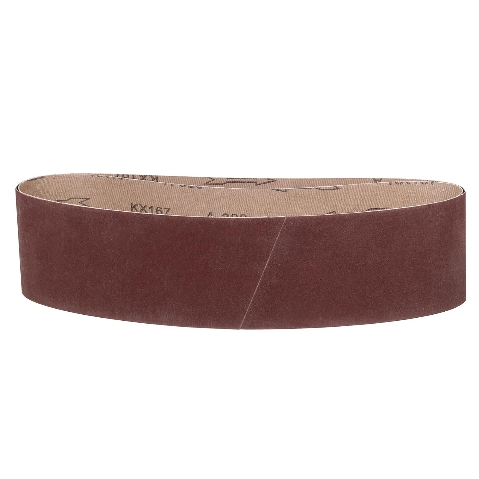 6 Pcs 6x48 Inch Aluminum Oxide Abrasive Sander Belts for Woodworking Metal