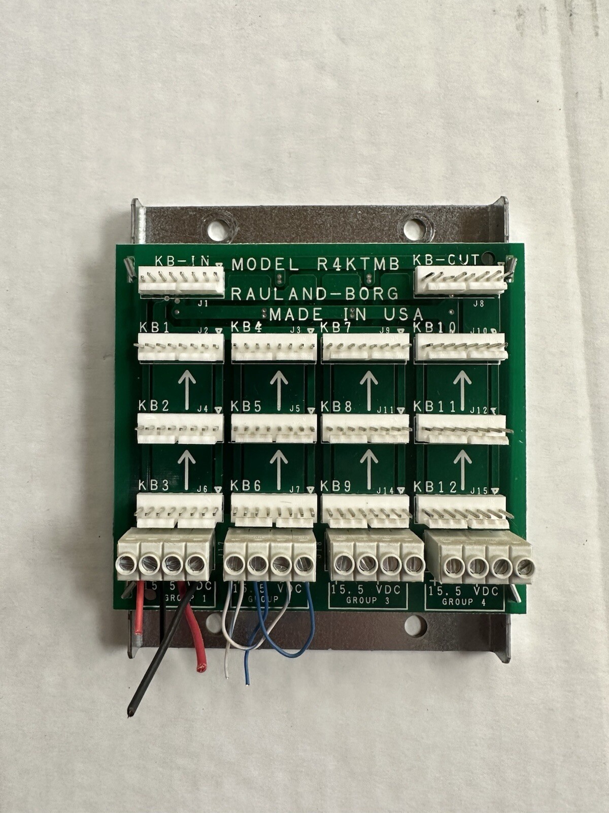 RAULAND BORG R4KTMB Responder 4000 R4K K-Bus Termination Board