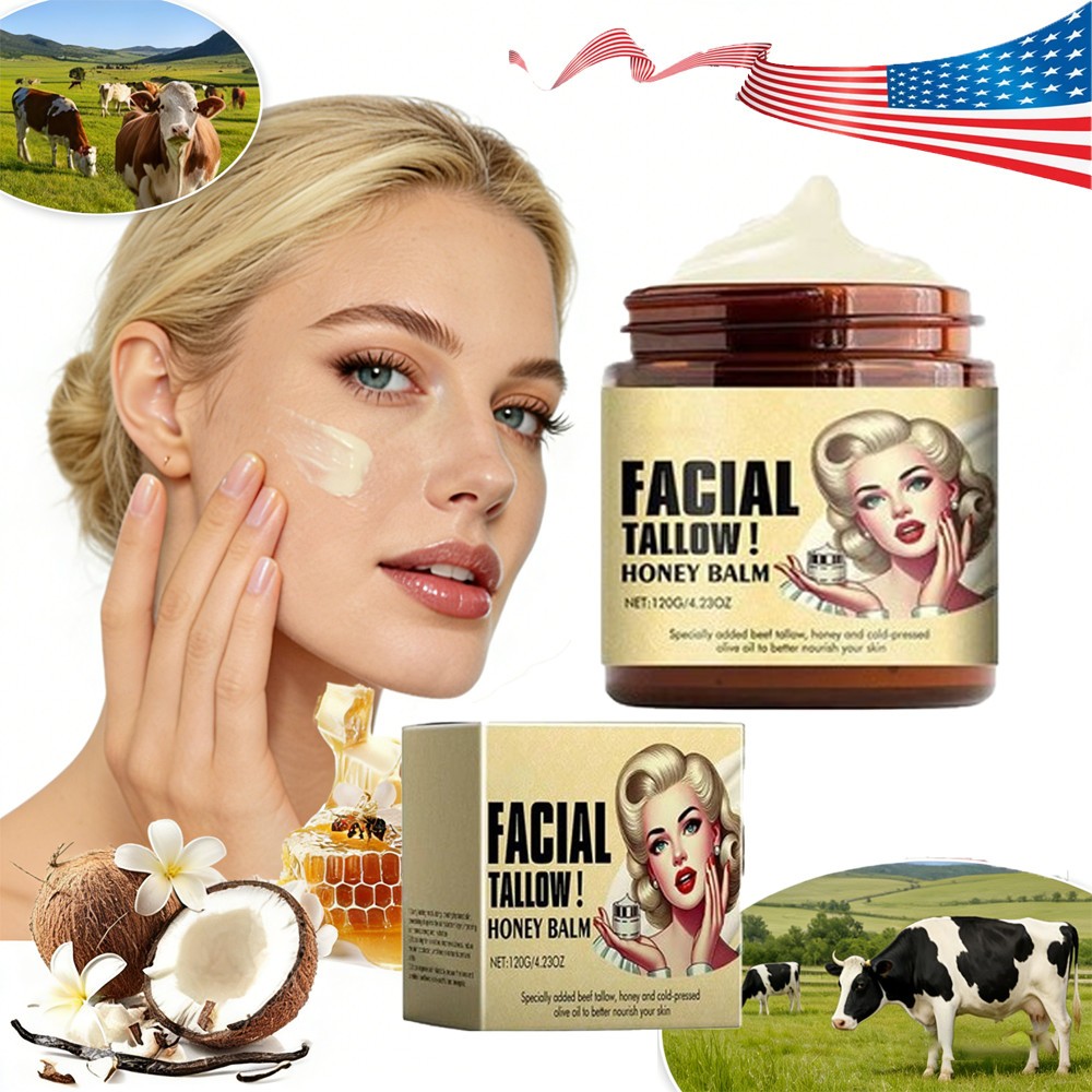 Evil Goods Whipped Beef Tallow Manuka Honey Balm Anti Aging Cream Lot Natural