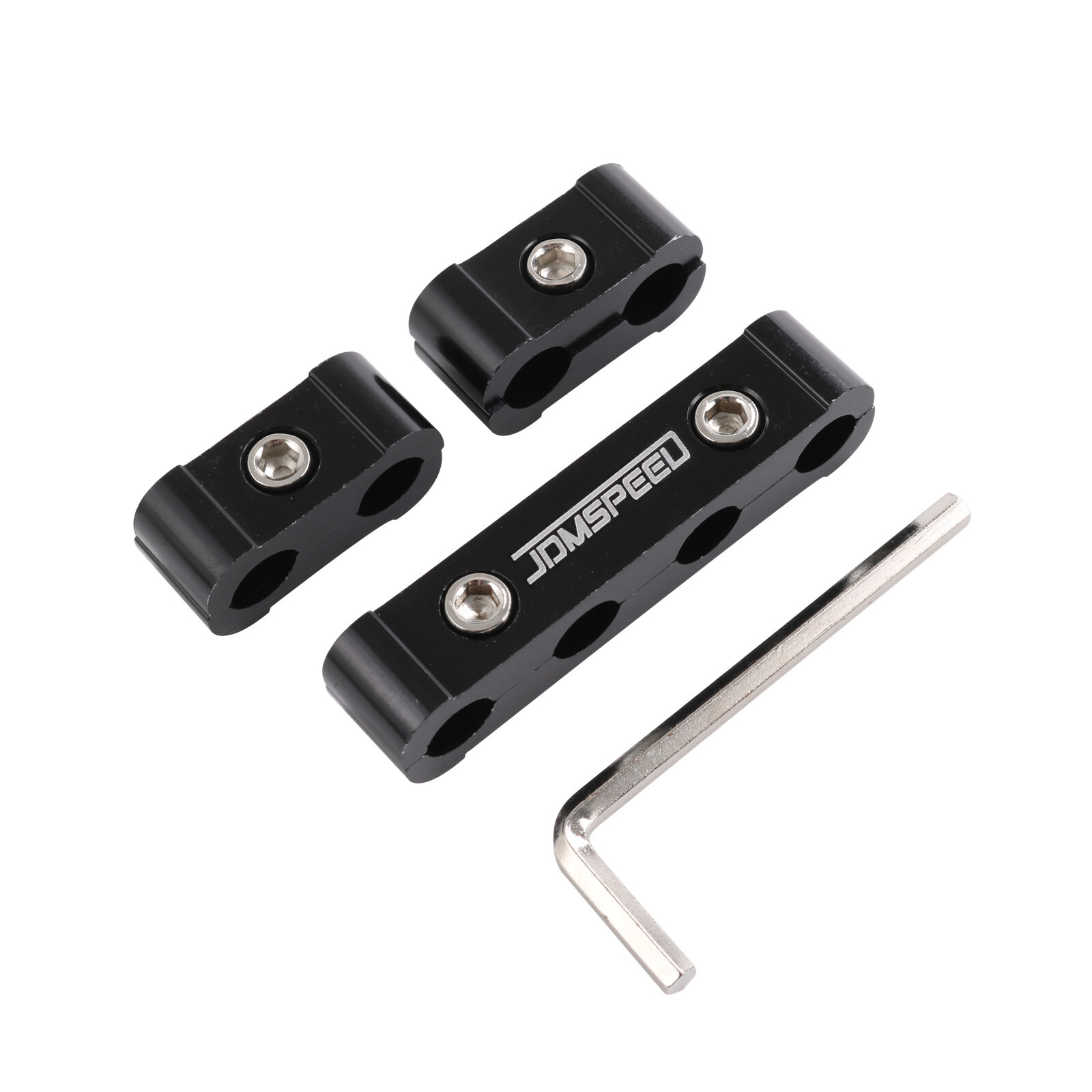 Black Aluminum Wire Separator Spark Plug Electrical Wire Divider For 8 9 10mm